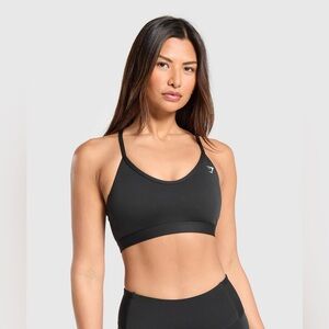 V NECK SPORTS BRA